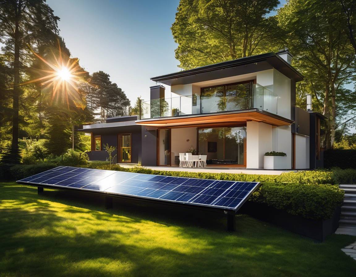 Jak panele słoneczne wpływają na komfort cieplny domu przez cały rok?